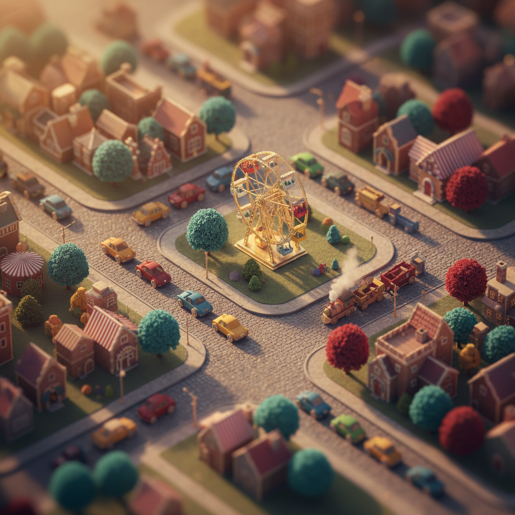 Miniature City Block Delight