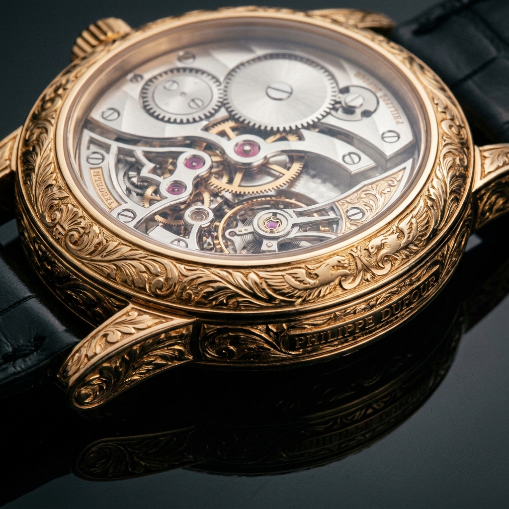 Intricate Luxury Timepiece