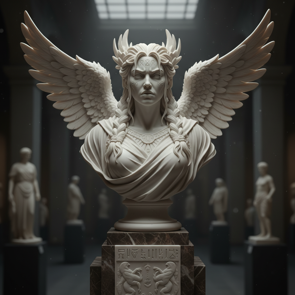 Elegant Marble Bust