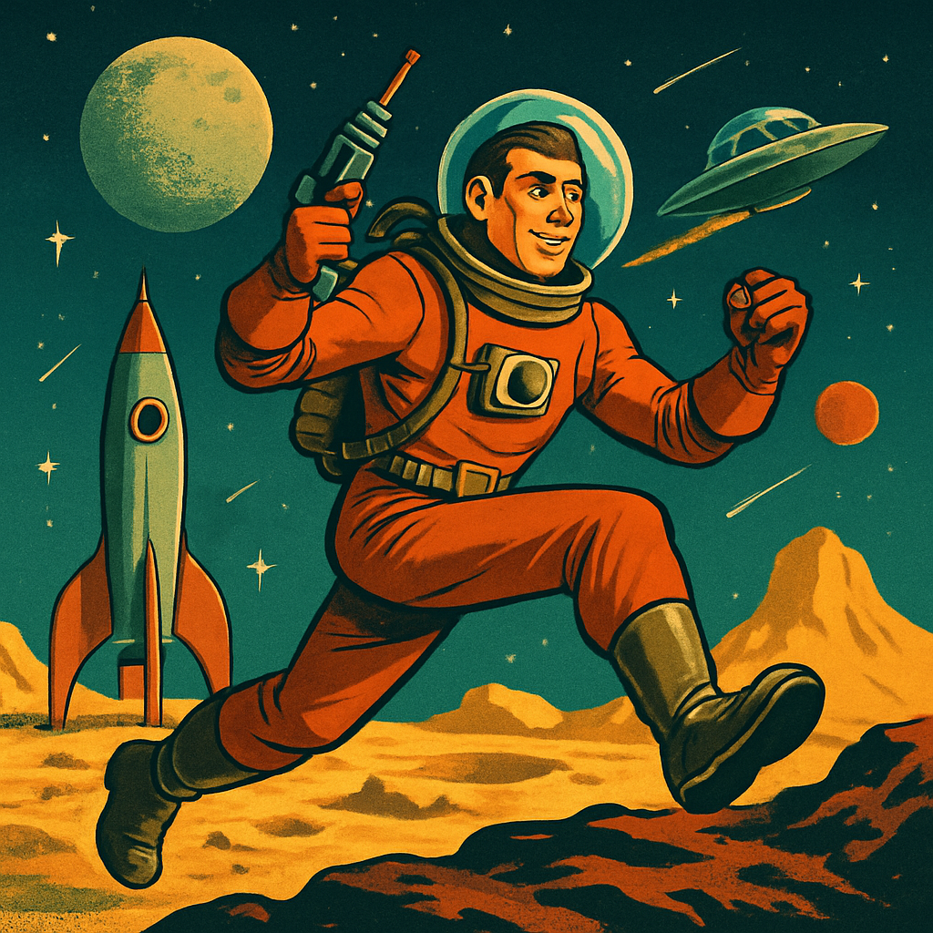 Retro Space Adventure