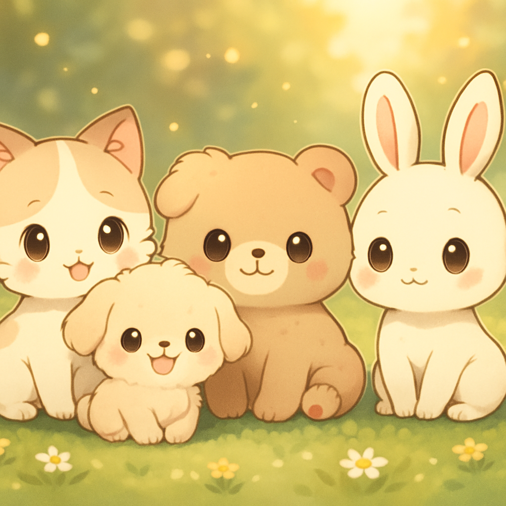 Kawaii Animal Friends