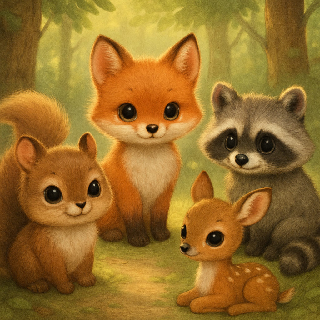 Cute Woodland Creatures