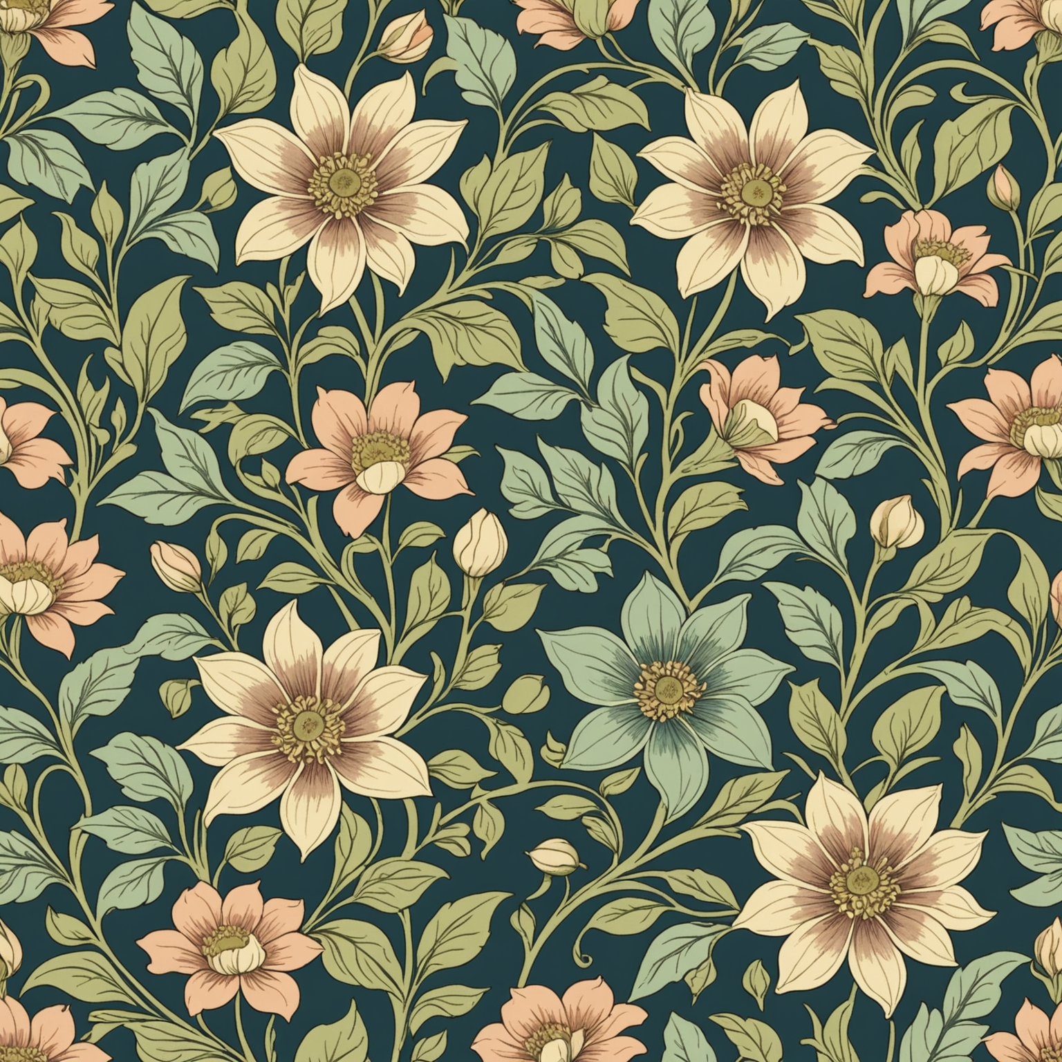 Ornate Floral Harmony