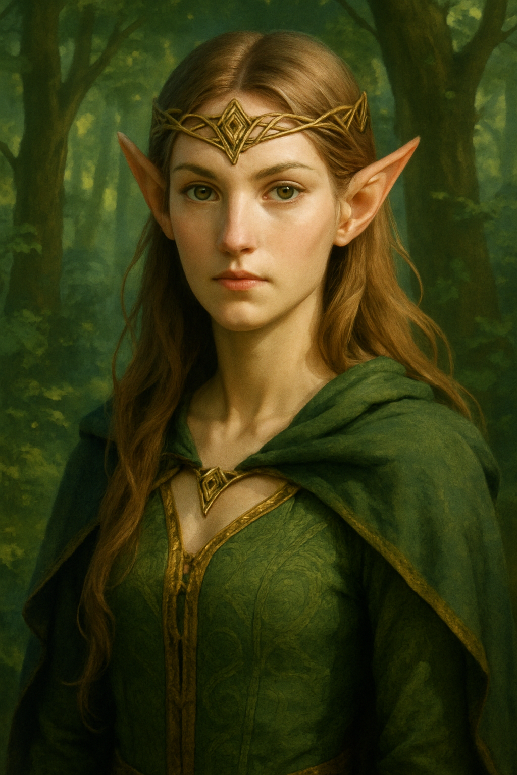 Fantasy Forest Elf Avatar