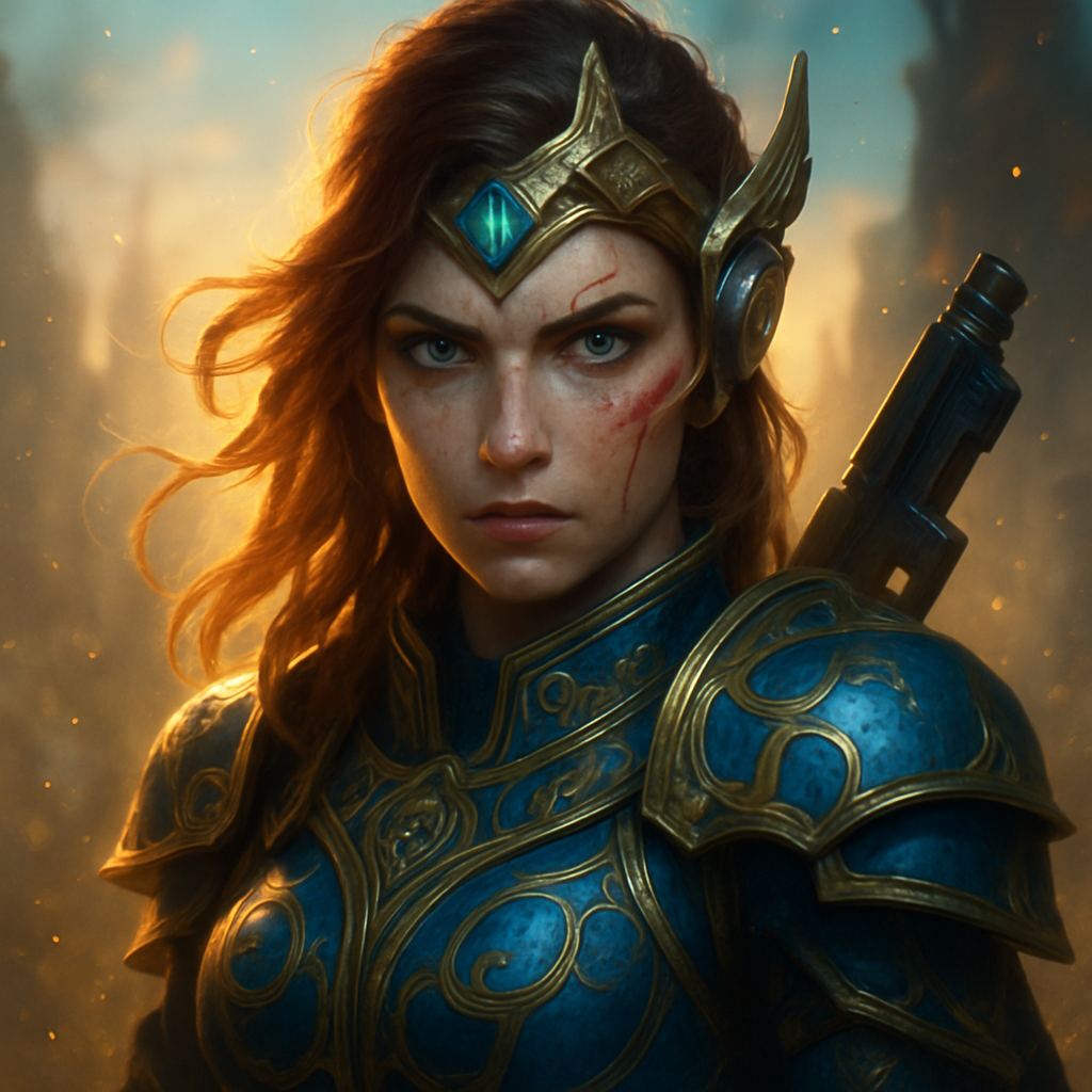 Gaming Profile Cyberpunk & Dark Fantasy Generator