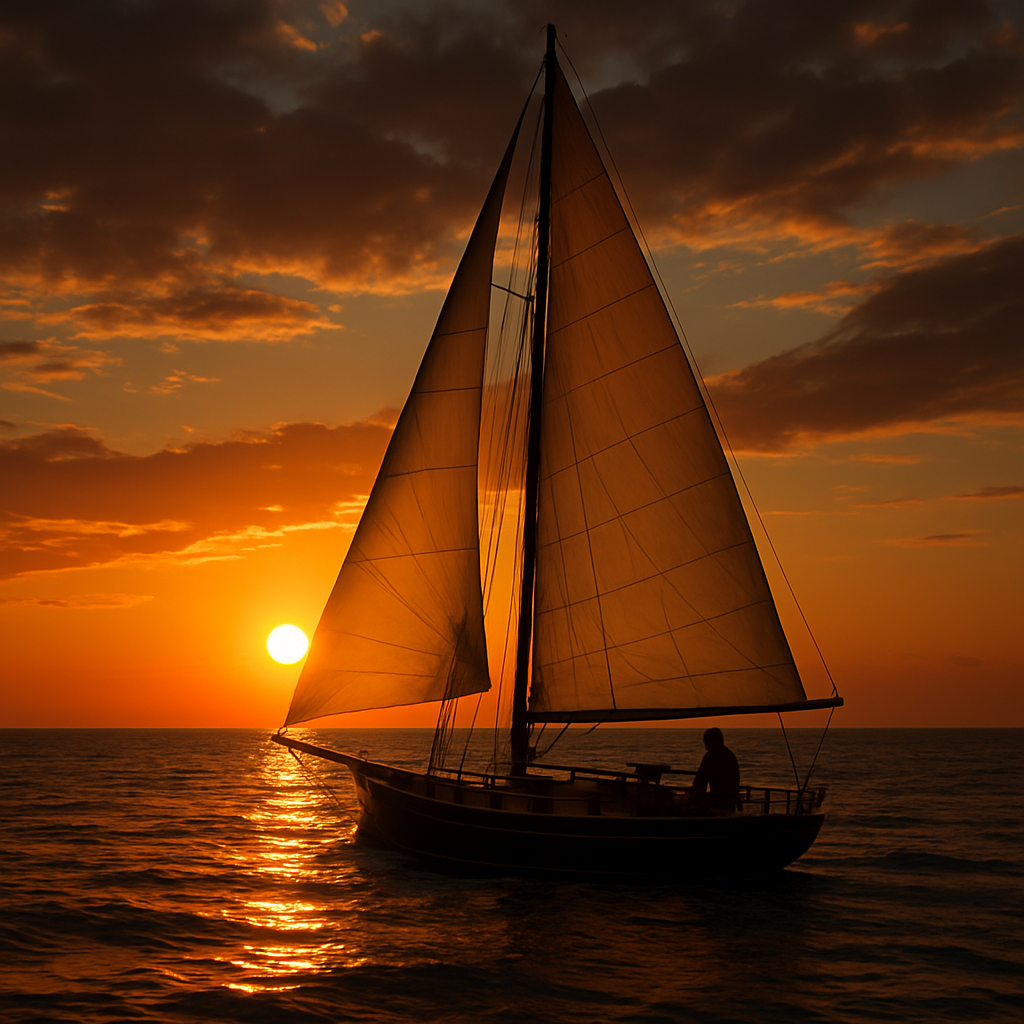 Sailing into the Sunset