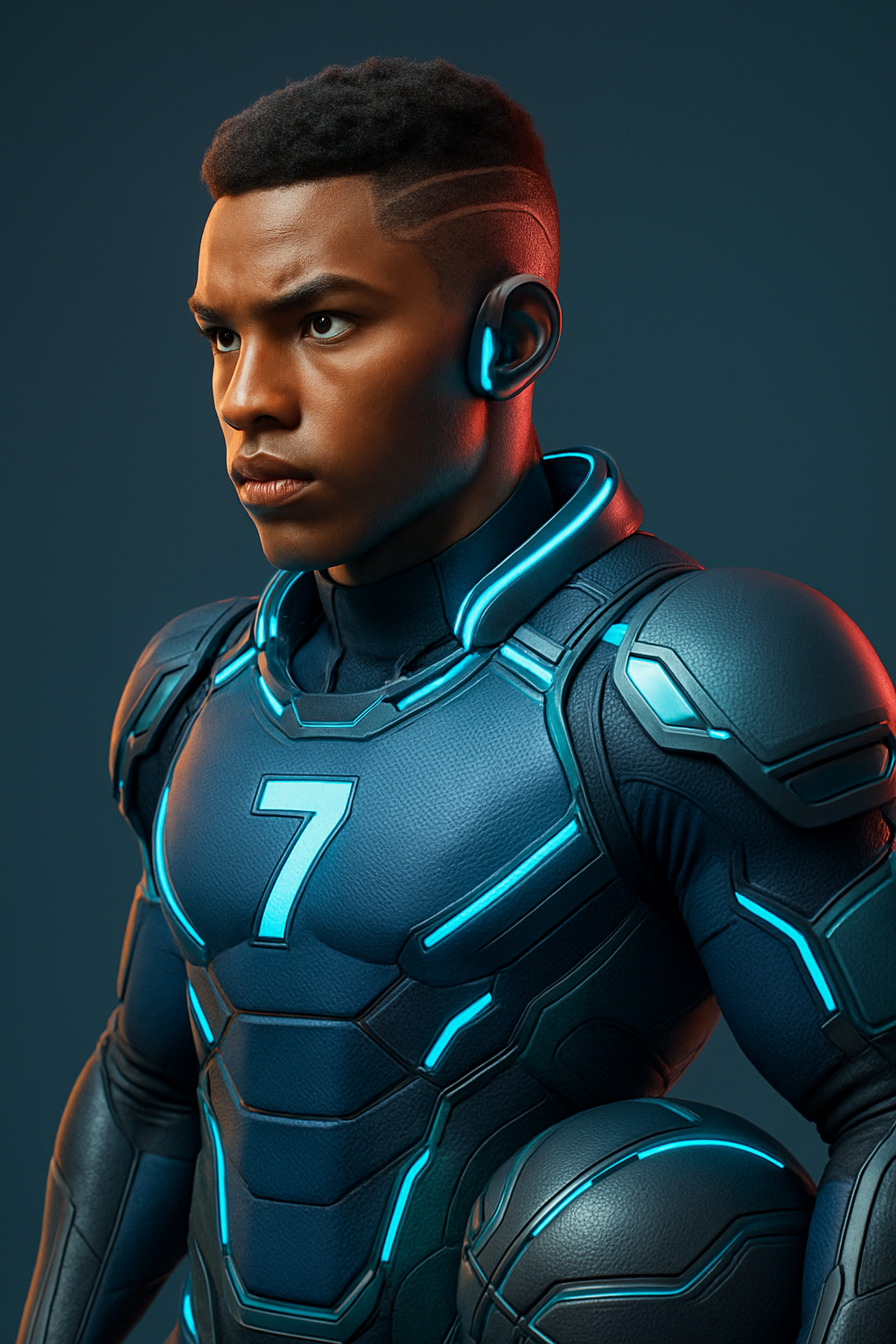 Futuristic Sports Avatar