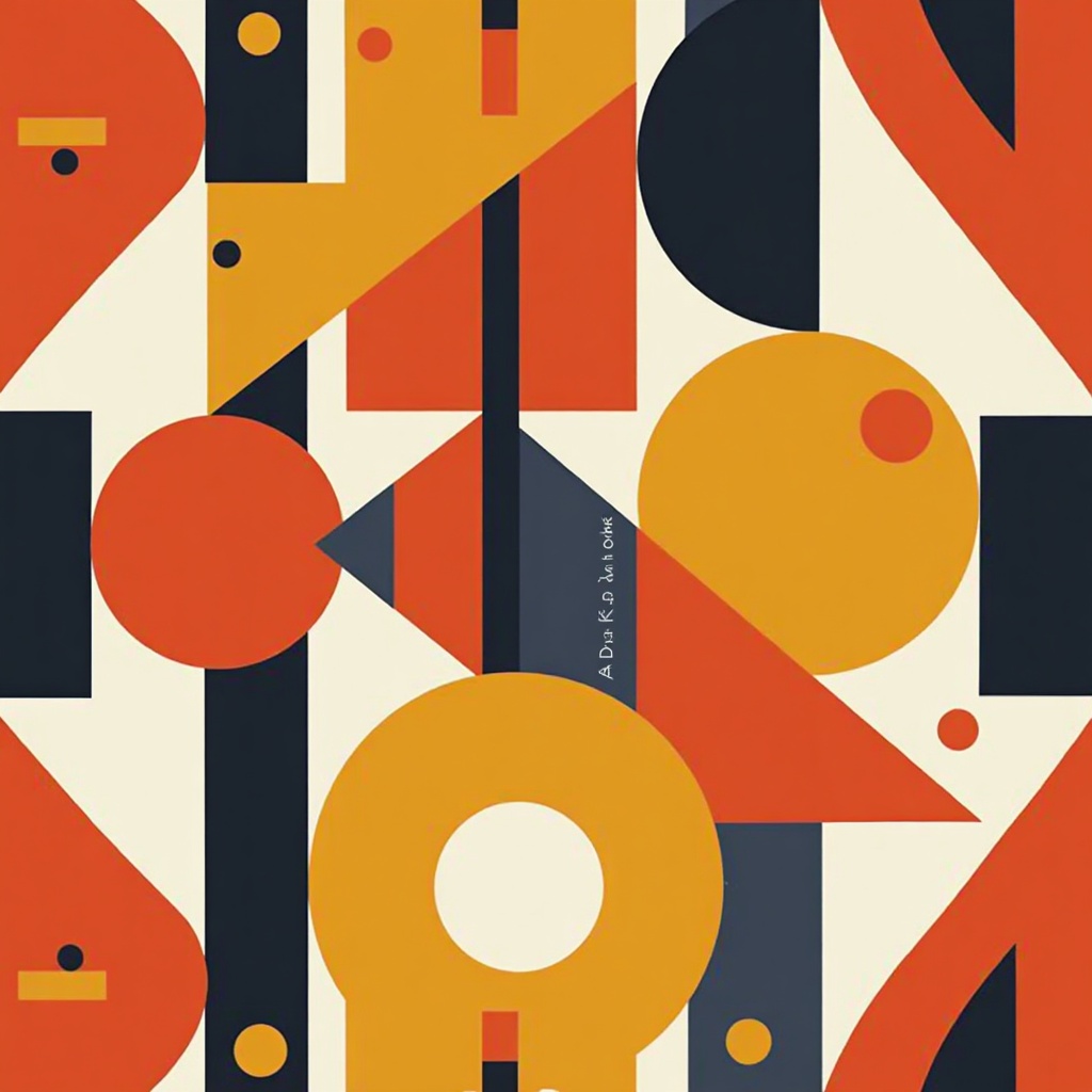 Memphis geometric pattern