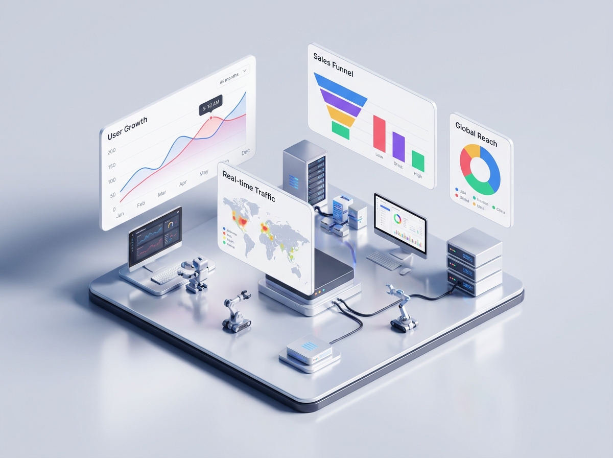 Isometric Dashboard Delight