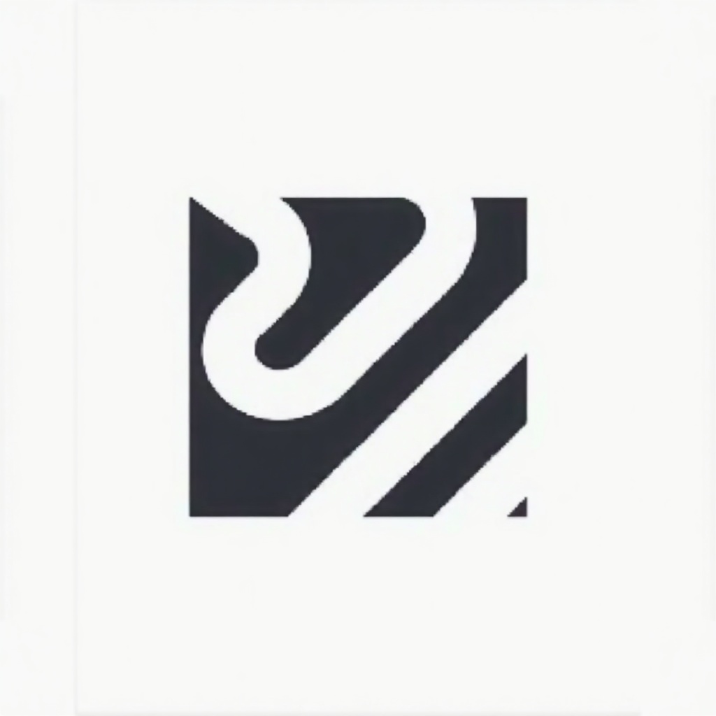 Geometric brand symbol