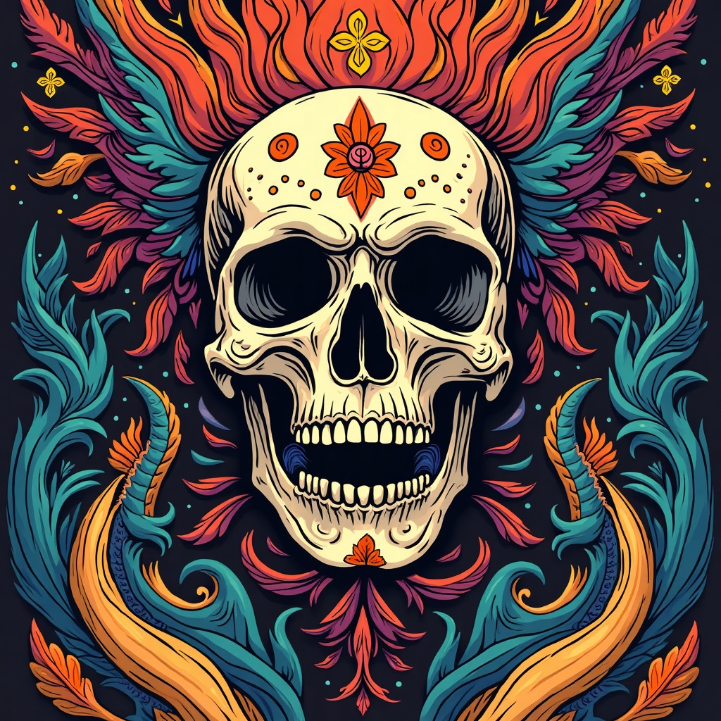 Maximalist gig poster